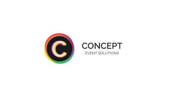 The Concept Event Solutions logo, showing a large letter 'C' next to the words 'Concept Event Solutions'
