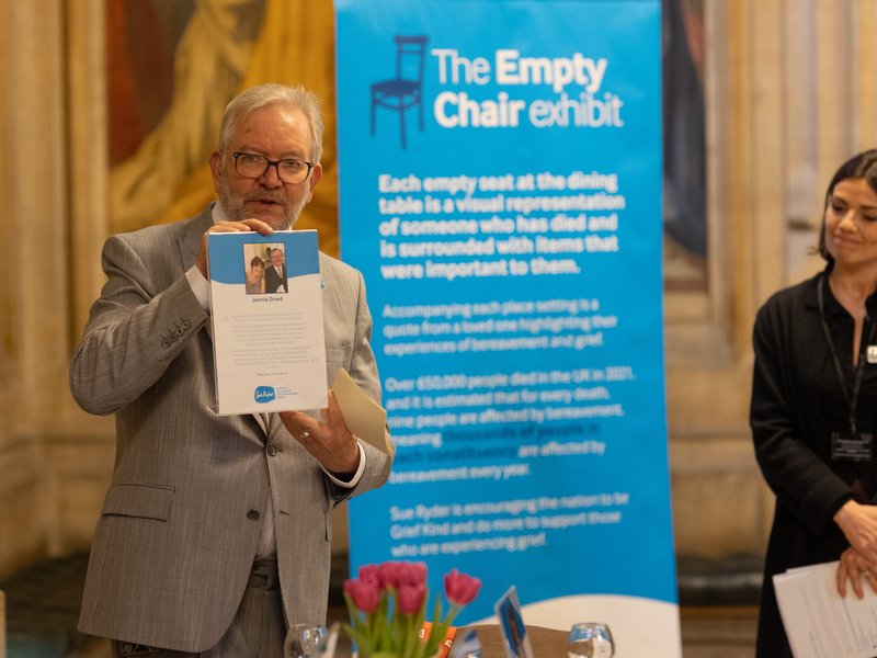 Peter Dowd, Labour MP for Bootle, sponsored and spoke at the event. His daughter Jennie was also remembered at the table.