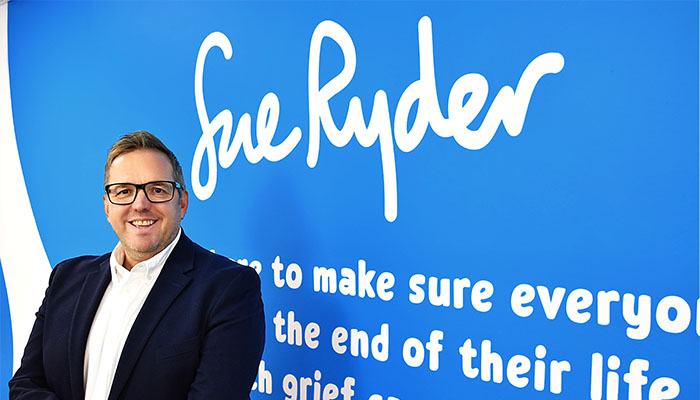 James Sanderson, Sue Ryder's Chief Executive Officer