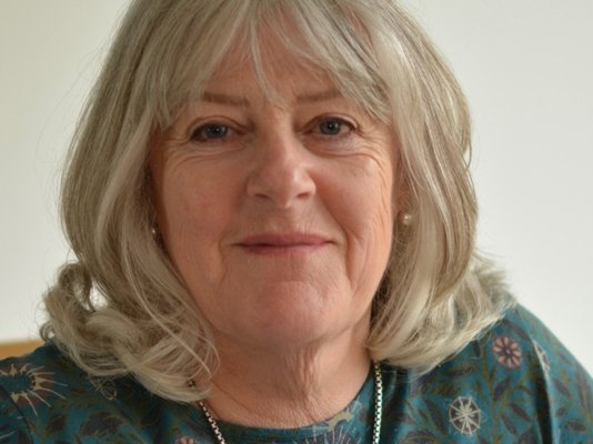 Patricia Fleming, who went from being a Sue Ryder volunteer to a fully paid staff member