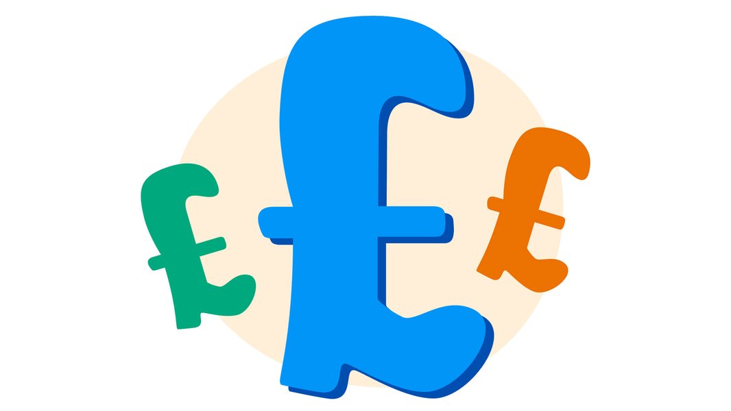 An illustration of pound signs
