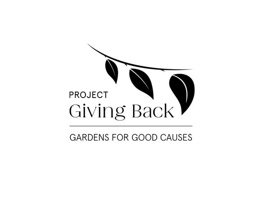 The Project Giving Back logo with branch and leaves icon