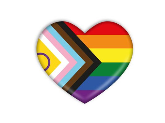 An illustration of the colourful Sue Ryder Rainbow Badge