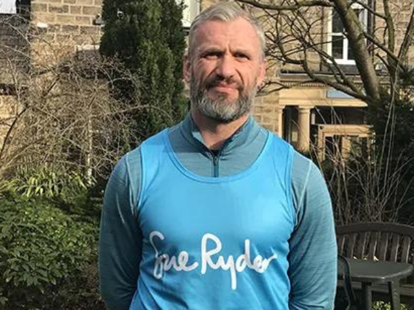 Former Rugby League star and Sue Ryder Ambassador, Jamie Peacock