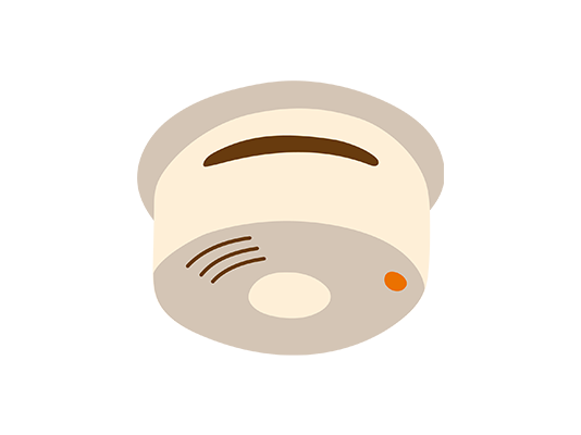 Illustration of a carbon monoxide monitor