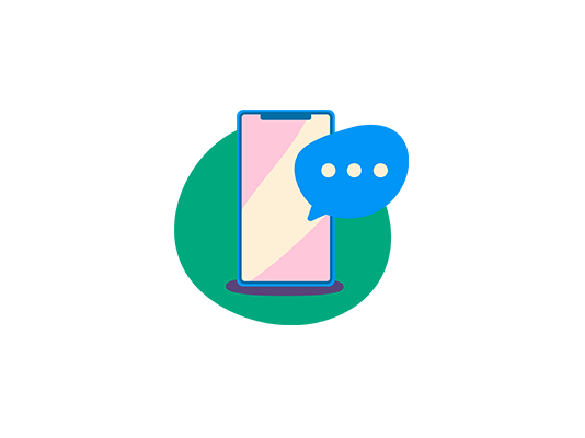 Illustration of a smartphone
