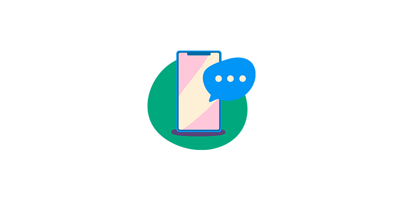 Illustration of a smartphone